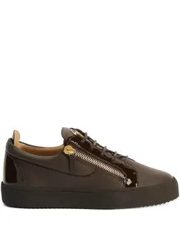 Giuseppe Zanotti: Тёмные кроссовки  Frankie