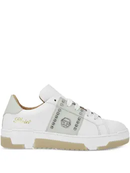Philipp Plein: Белые кроссовки 