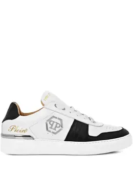 Philipp Plein: Белые кроссовки 