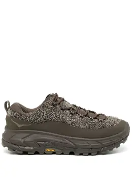 HOKA: Коричневые кроссовки 