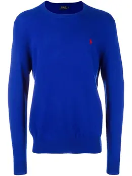 Polo Ralph Lauren: Голубой свитер 