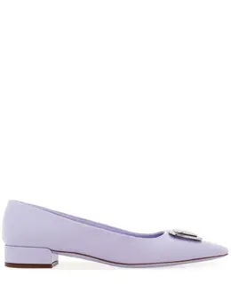 Ferragamo: Фиолетовые туфли  Vara