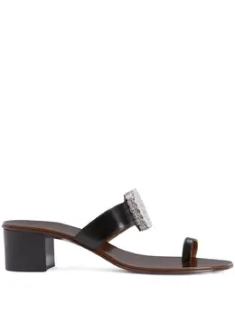 Giuseppe Zanotti: Чёрные сандалии 