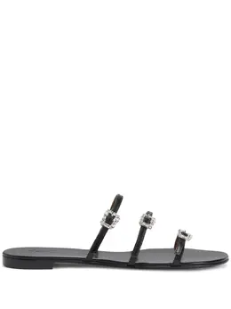 Giuseppe Zanotti: Чёрные сандалии 