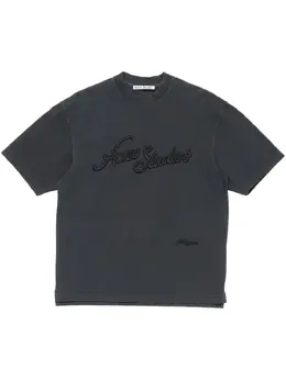 Acne Studios: Чёрная футболка 