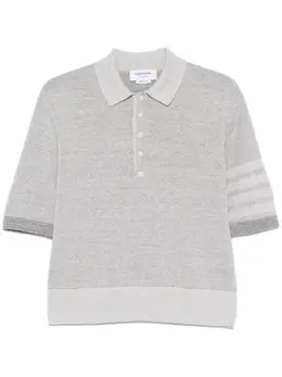 Thom Browne: Поло  4-Bar в полоску