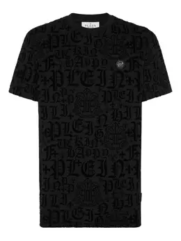 Philipp Plein: Футболка  Gothic Plein с принтом