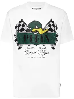 Philipp Plein: Футболка с принтом 