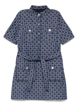 Givenchy: Джинсовое платье 