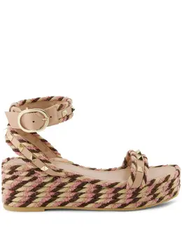 Valentino Garavani: Розовые мокасины 