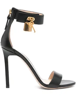 TOM FORD: Чёрные сандалии  Padlock