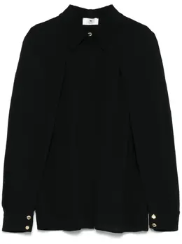 Elisabetta Franchi: Чёрная рубашка 