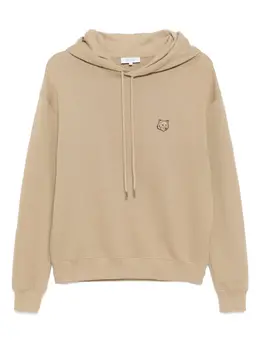 Maison Kitsuné: Коричневая толстовка 