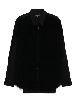 Comme des Garçons Homme Plus: Чёрная рубашка 