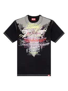 Diesel: Чёрная футболка 