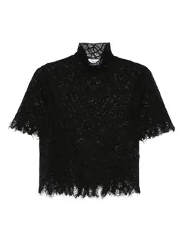 Alexander McQueen: Кружевная футболка 