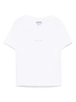 A.P.C.: Белая футболка 