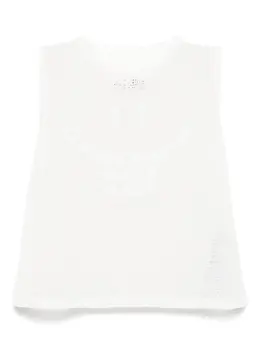 MM6 Maison Margiela: Майка в сетку 