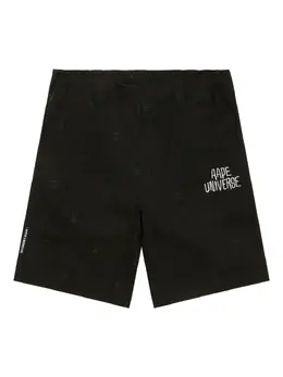 AAPE BY *A BATHING APE®: Жаккардовые шорты 