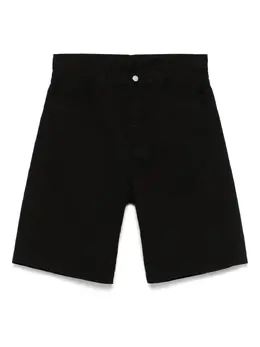 Carhartt WIP: Чёрные шорты 