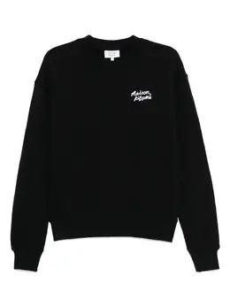Maison Kitsuné: Чёрный свитшот 