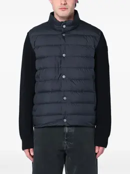 Moncler: Синяя куртка 
