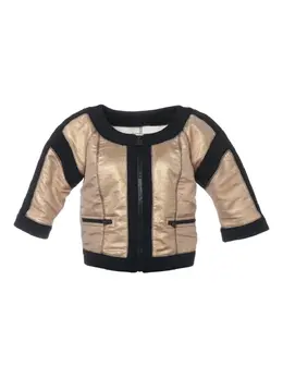 CHANEL Pre-Owned: Двухцветная куртка 