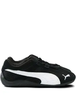 PUMA: Чёрные мокасины 