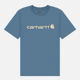 Carhartt: Синяя футболка 