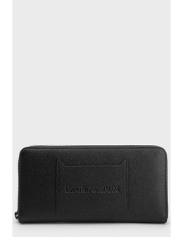 EMPORIO ARMANI: Чорні гаманці 