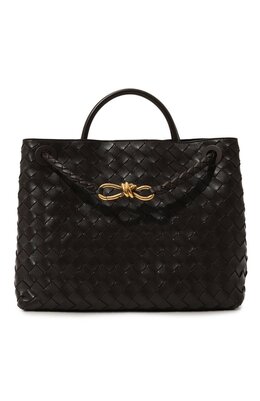 Bottega Veneta: Коричневая сумка 