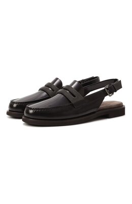 Brunello Cucinelli: Чёрные лоферы 