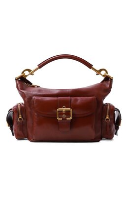 Chloé: Бордовая сумка 