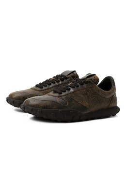 Jil Sander: Чёрные кроссовки  Moon