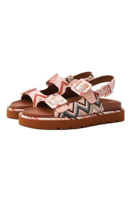 Missoni: Розовые сандалии 