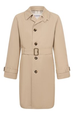 Burberry: Хлопковый плащ 
