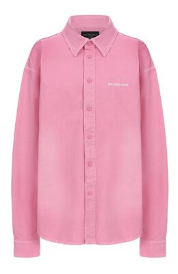 Balenciaga: Джинсовая рубашка 