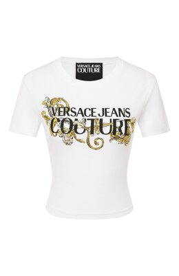 Versace Jeans Couture: Хлопковая футболка 