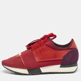 Balenciaga: Многоцветные кроссовки  Race Runner