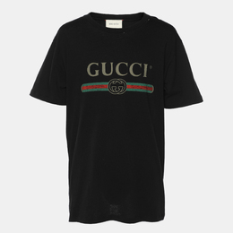 Gucci: Чёрная футболка 