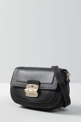 Furla: Чёрная сумка 