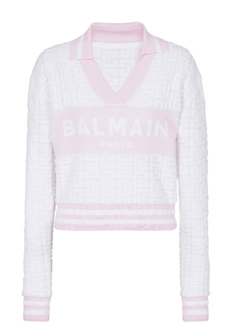 BALMAIN: Трикотажный свитер 