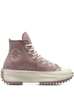 Converse: Розовые кроссовки  Run Star Hike