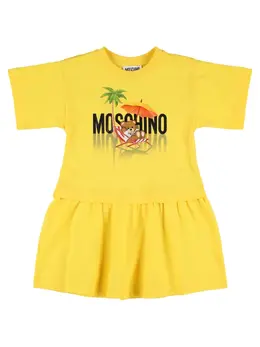MOSCHINO: Хлопковое платье 