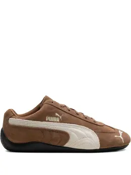 PUMA: Коричневые кроссовки  Speedcat
