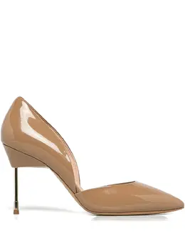 Kurt Geiger London: Бежевые туфли 