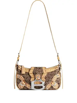 Balenciaga: Коричневая сумка  Essex