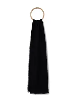 Karl Lagerfeld: Чёрный шарф  K/Monogram