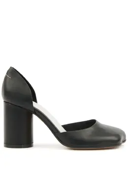 MM6 Maison Margiela: Чёрные туфли 