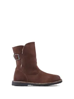 Birkenstock: Коричневые ботинки 